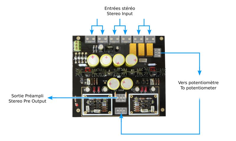 Preamplifier module and source selector