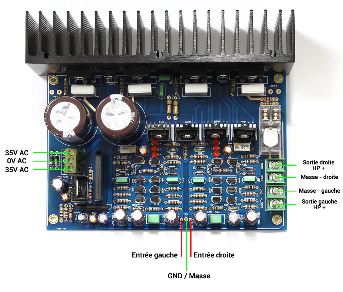 PCB FSDD 120L Amplifier