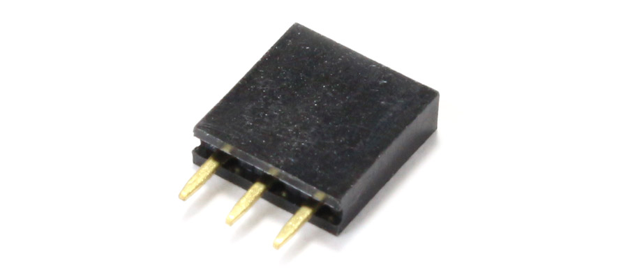 Connecteur droit 1x3 pins