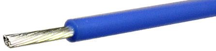 Neotech STDST-24 Fil de Câblage Multibrins UP-OCC Argent PTFE 0.205mm²