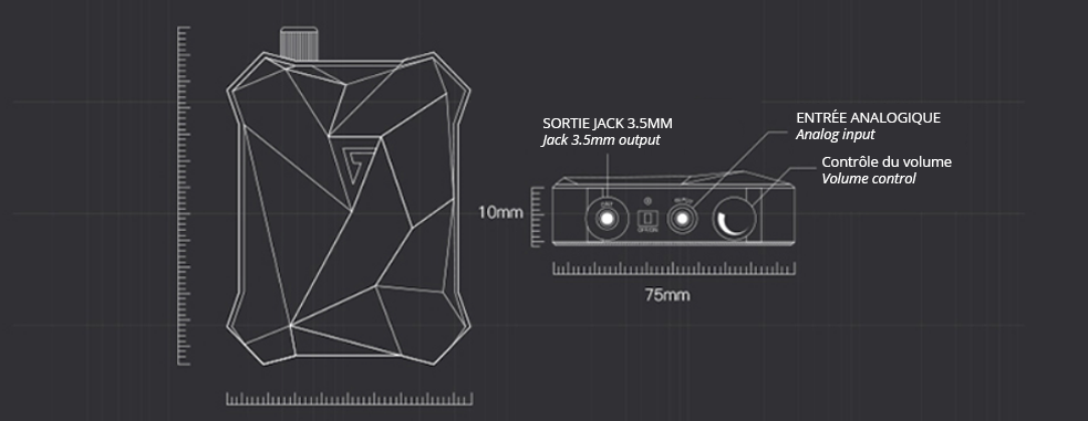 AG GR-1 Amplificateur casque