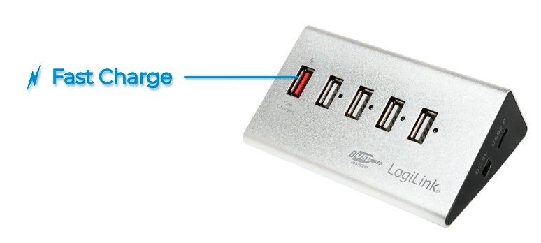 Hub usb fast charge