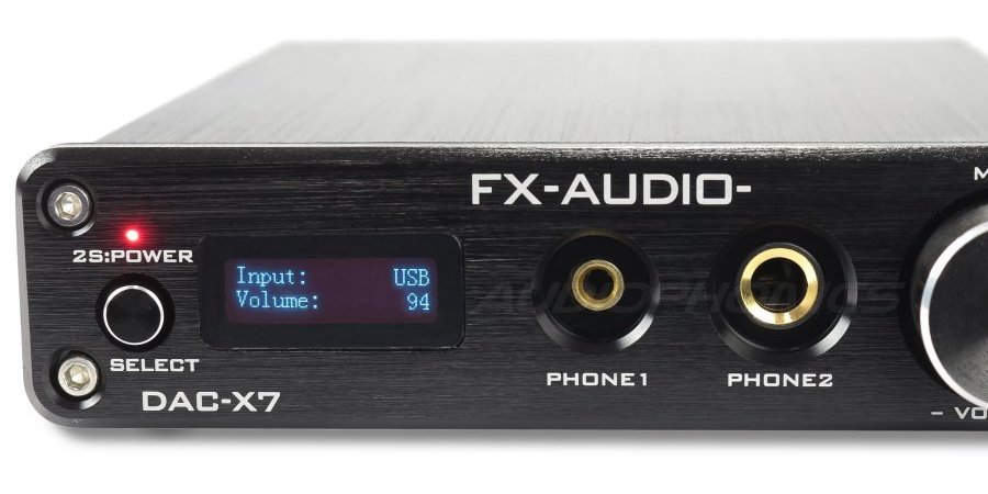 dac x7 digital screen