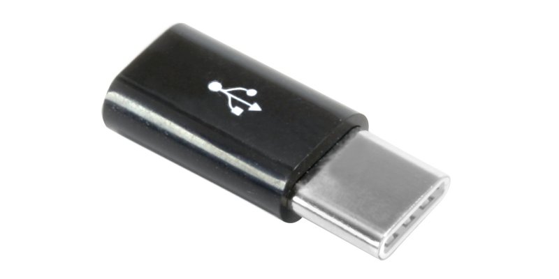 Adaptateur USB Femelle - Micro USB Mâle - OTG Noir avec SmartParts