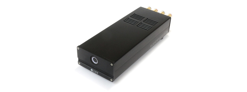 Audiophonics PA-S125NC XLR Amplificateur de puissance NCore 2x75W 8Ω Noir