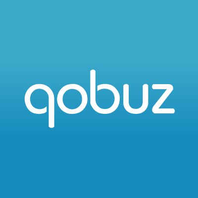 Logo qobuzz audiophile streaming platform and testing of high-fidelity listening products