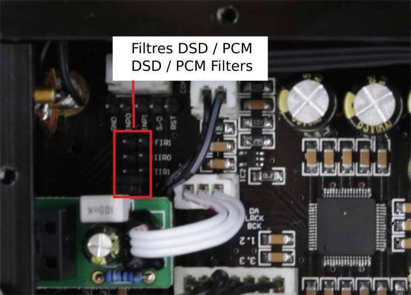 Audio GD NFB 11 38 filtres digitaux