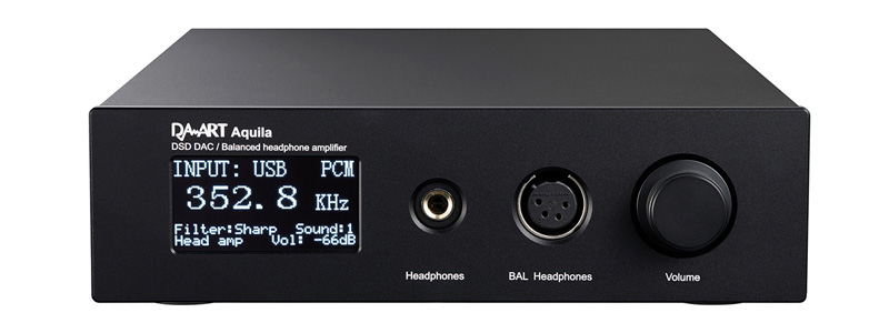 Daart Aquila DAC Amplificateur Casque Préamplificateur Symétrique AK4497 TPA6120A2 24bit 384kHz DSD