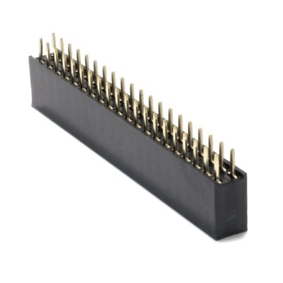 barrette 2.54mm connecteur double 20 bornes raspberry pi arduino