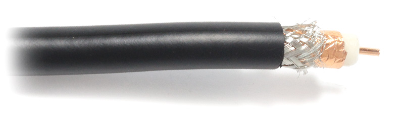 CANARE L-5.5CUHD Câble Coaxial Ultra Faible Perte 75Ω Blindé Hautes Performances Ø 7.7mm