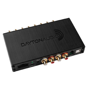 Dayton Audio DSP-408 Processeur de Signal Numérique DSP ADAU1701 SigmaDSP 25/56bit 4 vers 8 Canaux