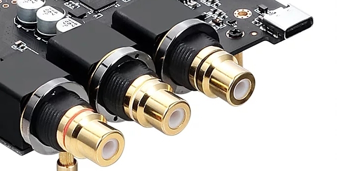 DAC entrée SPDIF USB-C sortie RCA