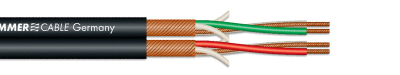 Sommercable Peacock MKII Câble de modulation Cuivre OFC AES/EBU Microphone 4 x 0.22mm²