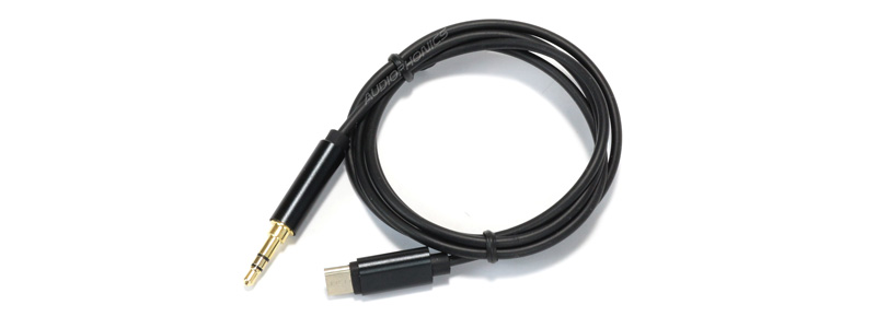 Câble USB-C Mâle 3.1 vers Jack 3.5mm Mâle 1m
