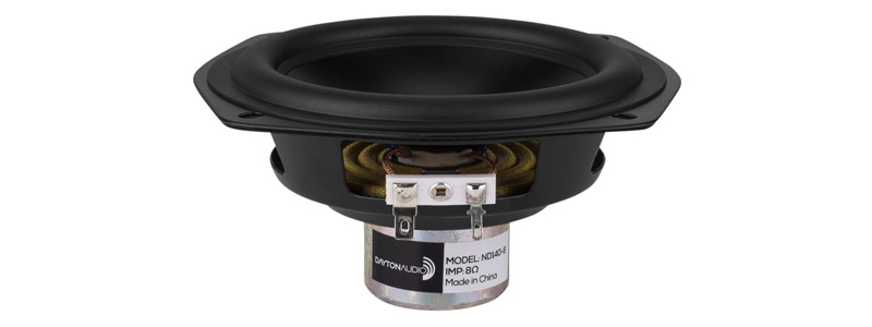 Dayton Audio ND140-8 Haut-Parleur Bas Médium / Médium Aluminium 40W 8 Ohm