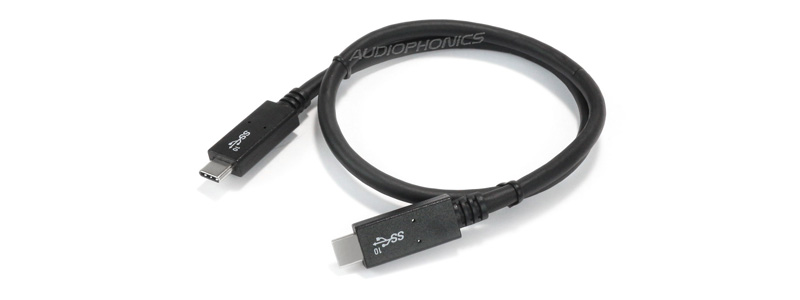 Câble USB-C 3.1 mâle vers USB-C 3.1 mâle Super Speed 10Gbps