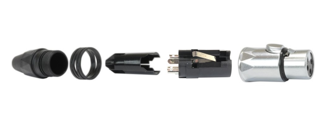 XLR jack plug