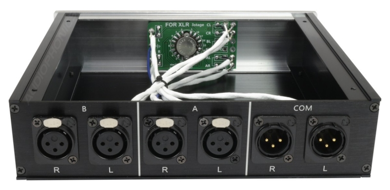 XLR source selector