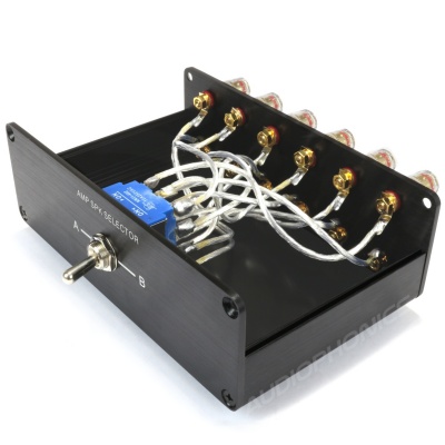 Switch speaker amplifiers