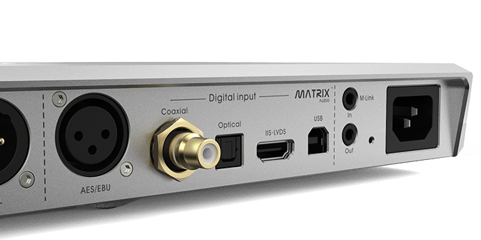 X-sabre pro Matrix audio DAC AES, I2S, LVDS, Optique, Coax...