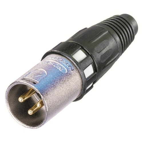 Neutrik XLR 3-pin male / RF shielding