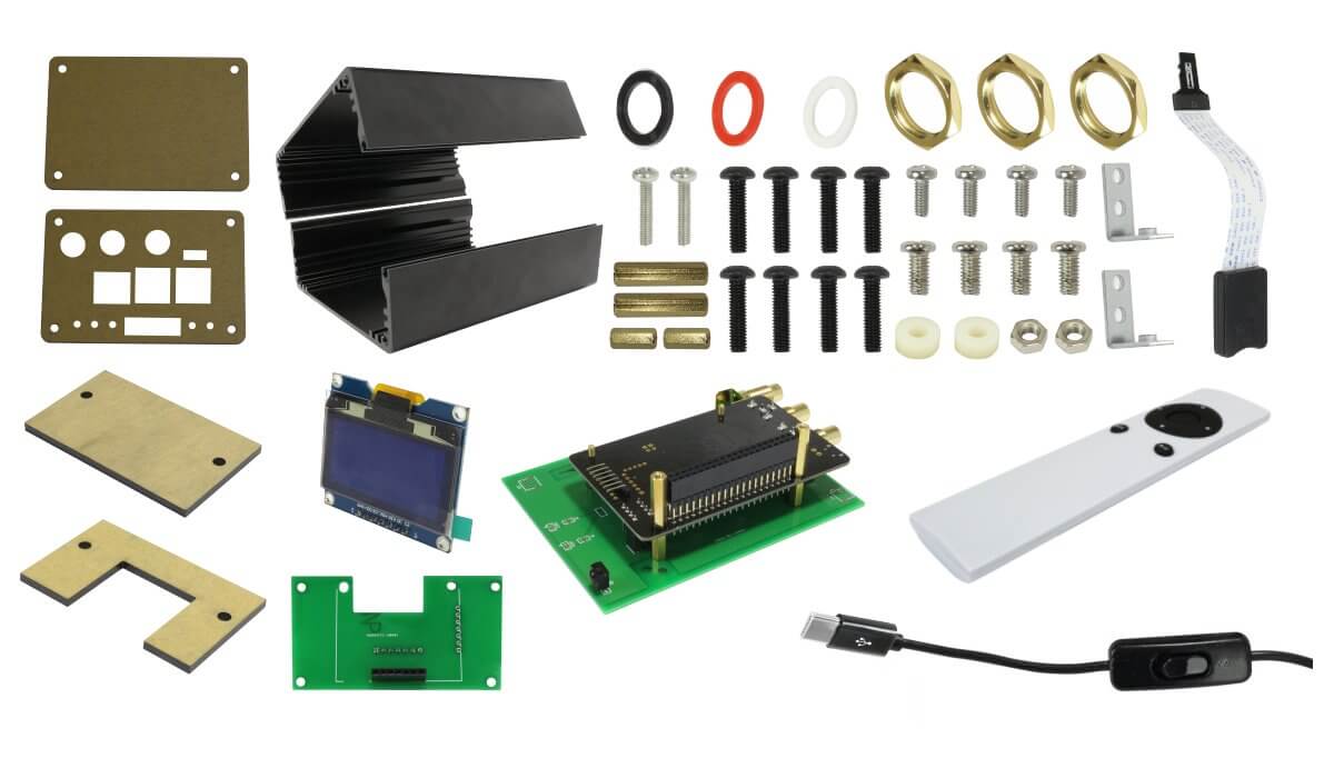 Parts supplied mini kit raspdac