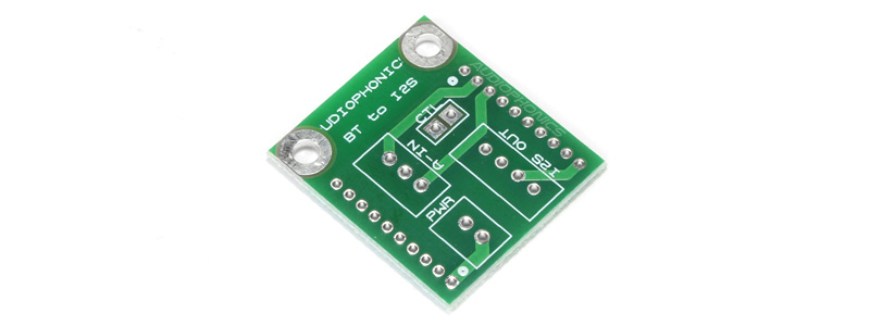 TINYSINE PCB-I2S PCB pour Récepteur Bluetooth I2S