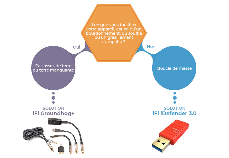 iFi Audio GroundHog+ Suppresseur de bruit de masse