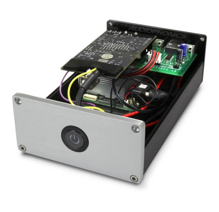 Vue interne Daphile Digital Drive Audiophonics DDD