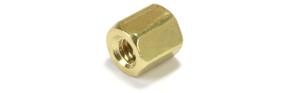 Brass Spacers M2.5x5mm Femmale / Female (x10)