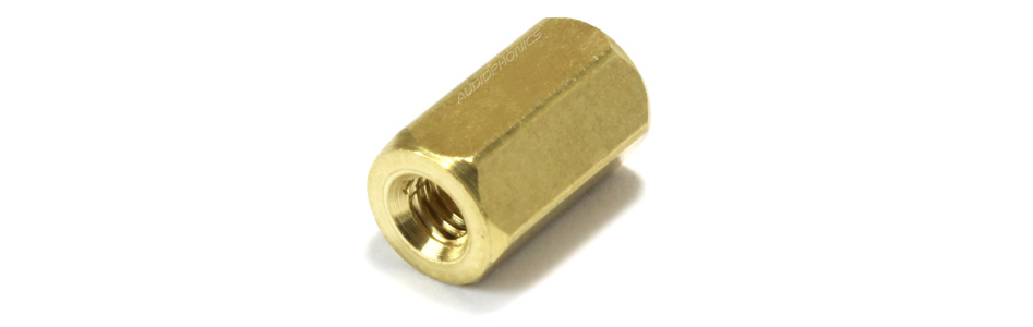 Brass Spacers M2.5x8mm Female / Female (x10)