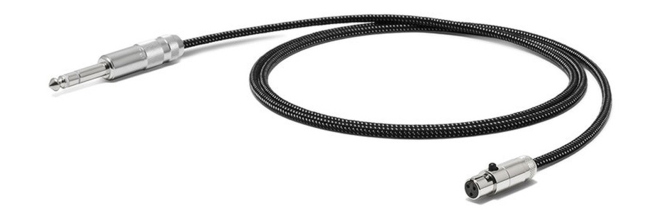 Oyaide HPSC-X63 Câble Casque Jack 6.35mm vers Mini XLR 3 Pôles Noir
