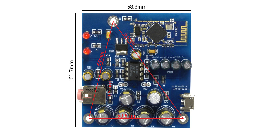 Module Récepteur Bluetooth 4.2 aptX CSR64215