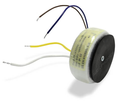 Audio toroidal transformer