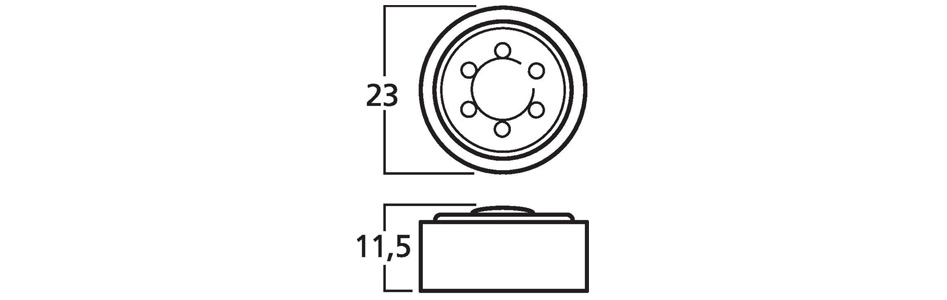 MONACOR SA-18 Capsule Omnidirectionnelle 100Hz - 10kHz pour Micro Dynamique