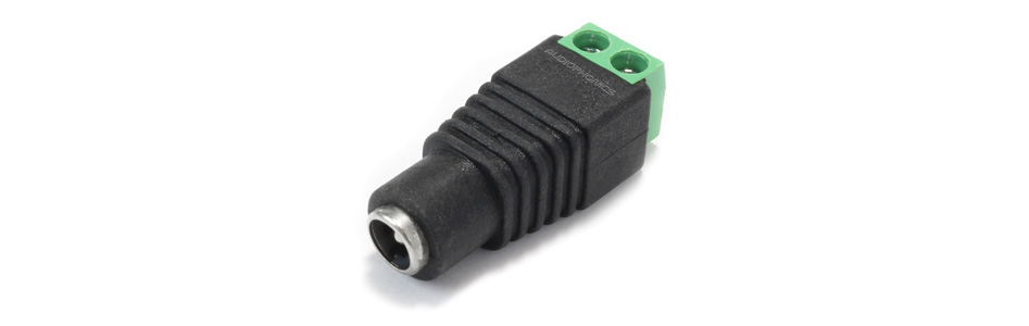 Adaptateur Jack DC 5.5/2.1mm Mâle vers Borniers à Vis