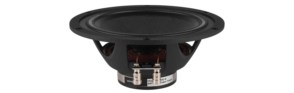 DAYTON AUDIO PM180-8 Haut-Parleur Bas Médium 30W 8 Ohm 94.4dB 55Hz - 12kHz Ø16.5cm