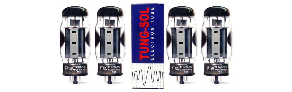 TUNG-SOL KT120 Tubes de Puissance Haute Qualité (Set x4 Appairés)