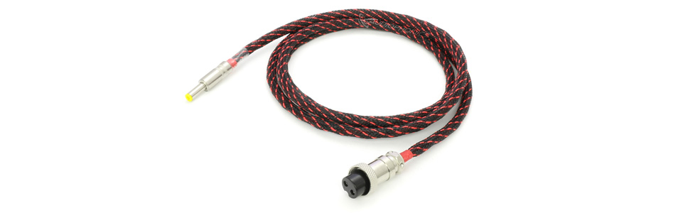 Câble d'alimentation pour NAS Synology Jack DC 5.5/2.5mm vers GX16 Cuivre OFC 4N 1.5m