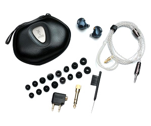 MEZE RAI PENTA Écouteurs Intra Auriculaires IEM 5 Hauts-Parleurs 20 Ohm 110dB 4Hz - 45kHz