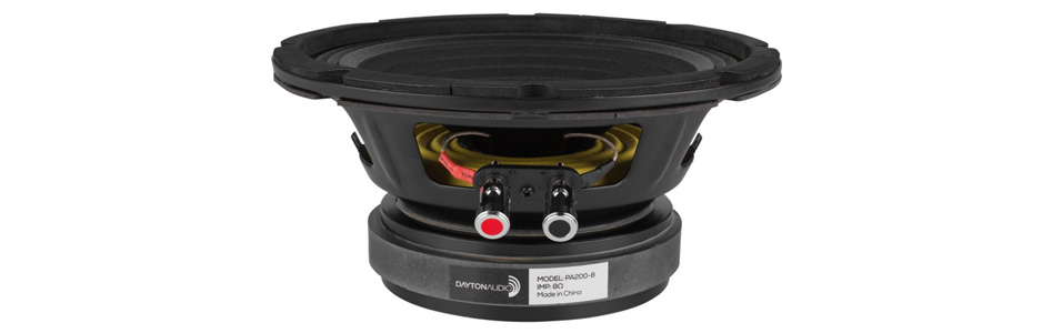 Dayton Audio RS75-8 Haut-Parleur Large Bande 15W 8 Ohm 80.5dB 160Hz - 20kHz Ø7.6cm