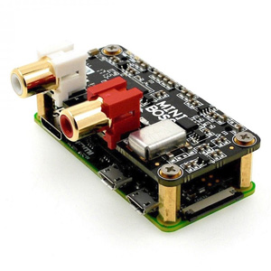 ALLO MINIBOSS PLAYER PLUS DAC PCM5122 Amplificateur Volt+ AMP Raspberry Pi Zero Volumio 32bit 384kHz Transparent