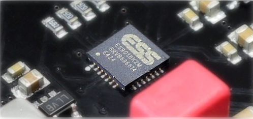 Chip DAC conversion ES9018K2M