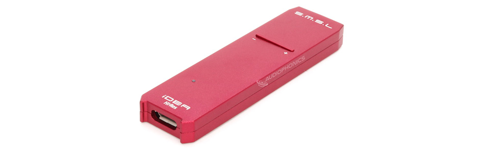 SMSL iDEA DAC USB Amplificateur Casque XMOS U208 ES9018Q2C DSD512 Rouge