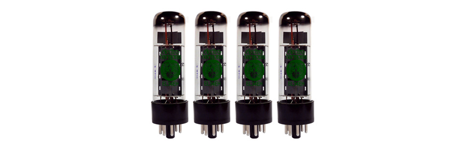 Electro Harmonix EL34 Tubes d'Amplification (Set x4 Appairés)