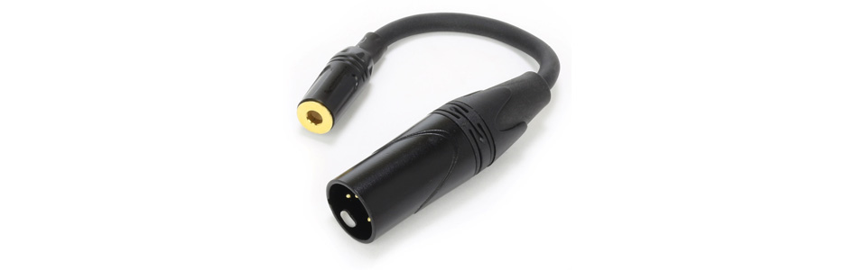 âble Adaptateur XLR Mâle 4 Pins vers Jack 4.4mm Femelle Plaqué Or 15cm