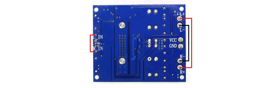 FX-AUDIO TDA7492 Module Amplificateur TDA7492 2x50W 8Ω BTL 100W 4Ω