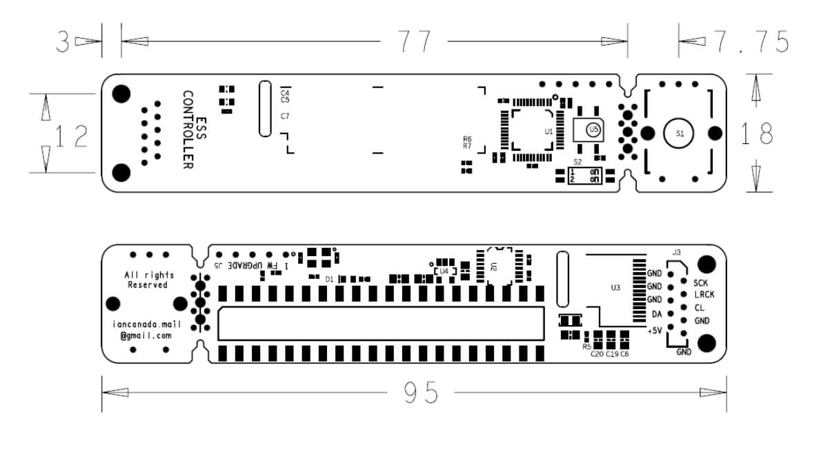 size and spacing