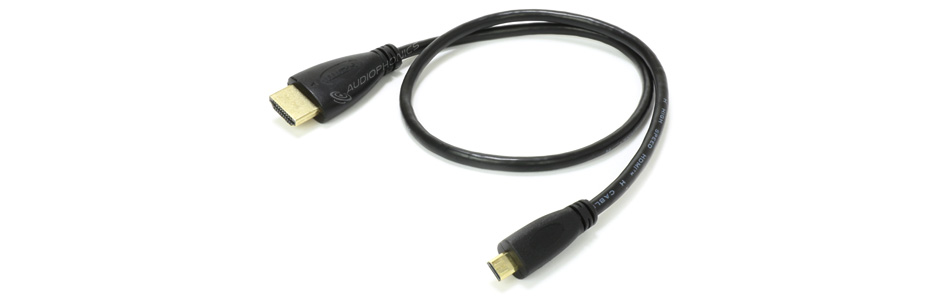 Câble HDMI Mâle vers Micro HDMI Mâle 50cm