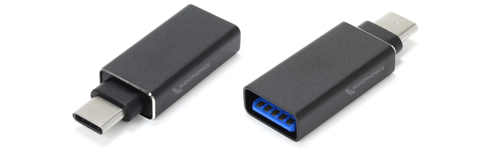 Adaptateur USB-A 3.0 Femelle vers USB-C 3.1 Mâle OTG